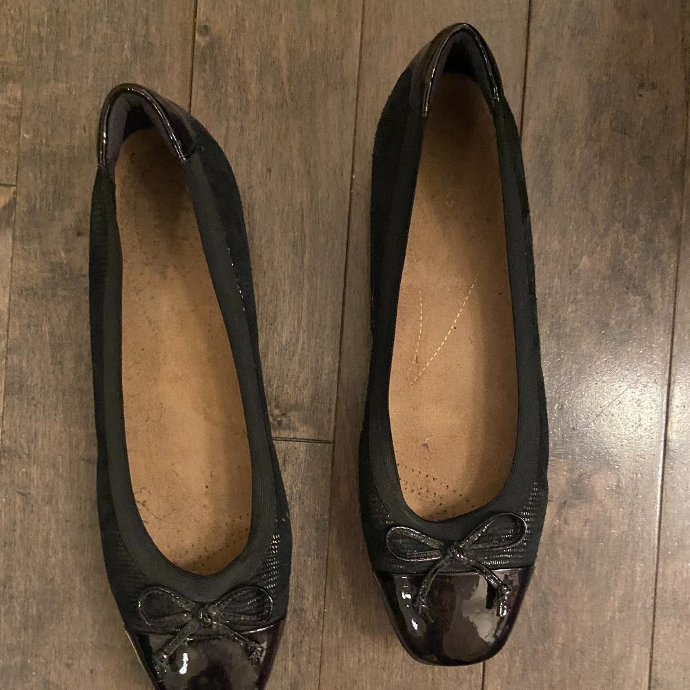 Clarks Ballet Flats, Size 9M